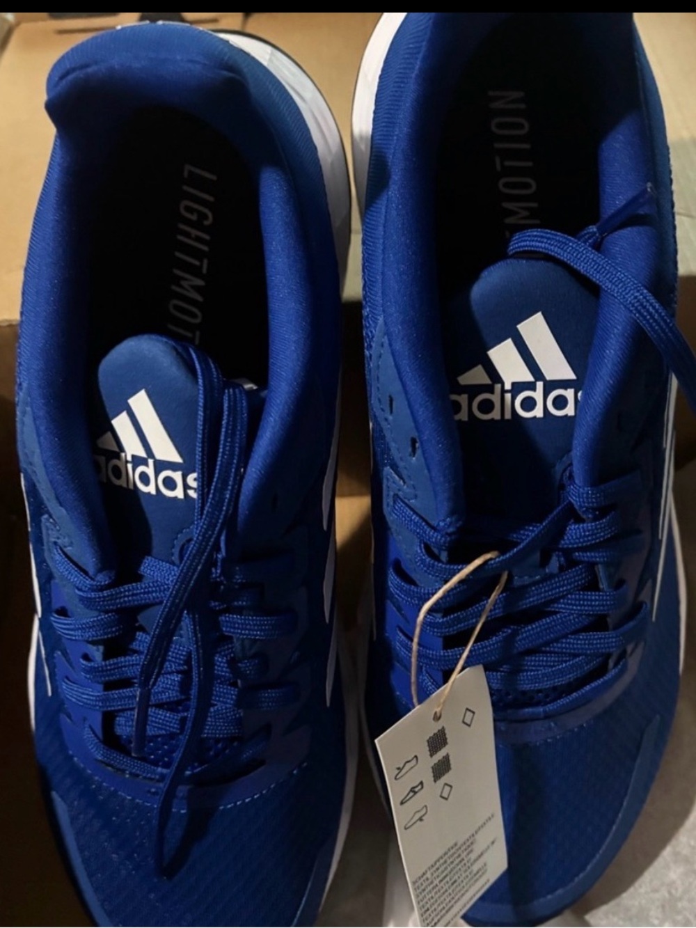adidas Men’s Blue Running Sneakers - Lightweight Motion